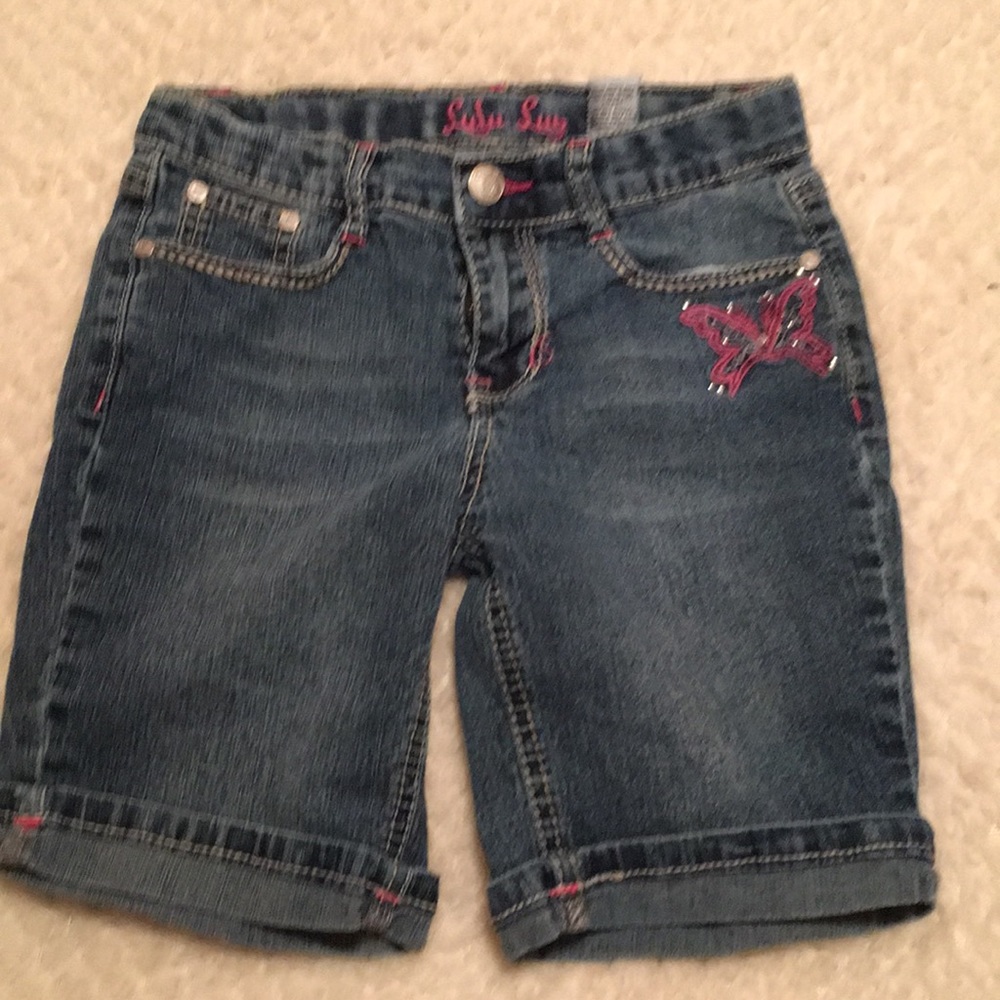 Lulu Luo Bermuda Jean Shorts Size 10